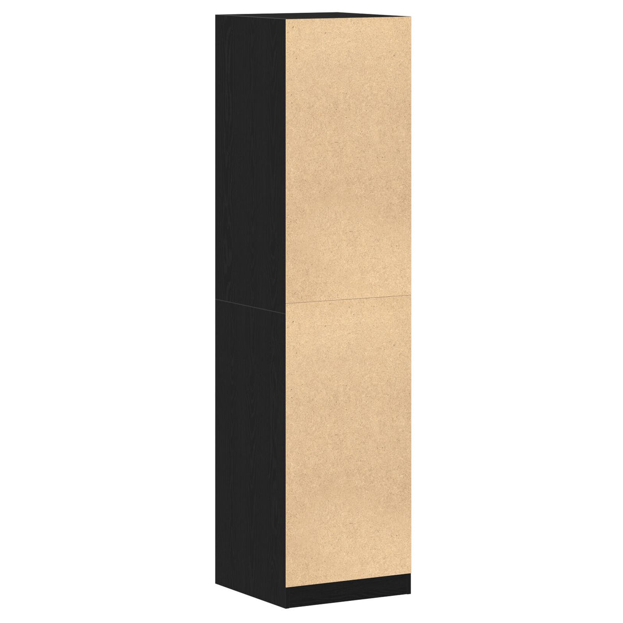 Wardrobe - Black Oak, 50X50X200 Cm, Made Of Engineered Wood