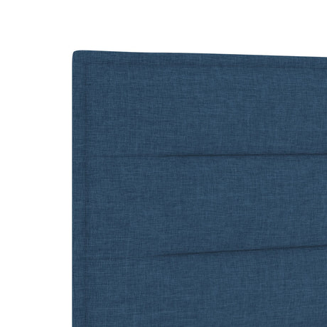 Blue Fabric Bed Frame 200X200 Cm