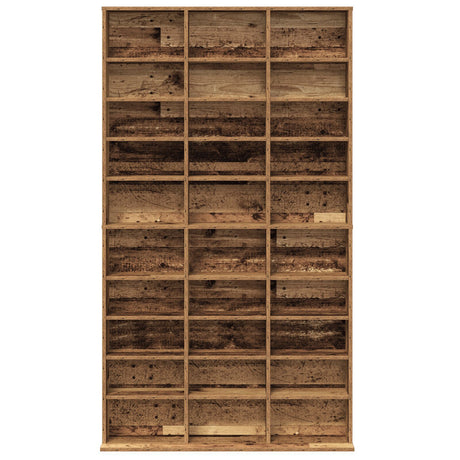 Cd Cabinet - Old Wood - 101X23X177.5 Cm - Engineered Wood