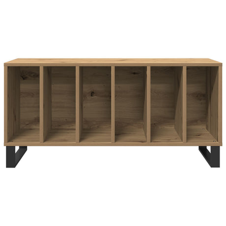 Record Cabinet Old Wood 100X38X48 Cm Engineered Wood