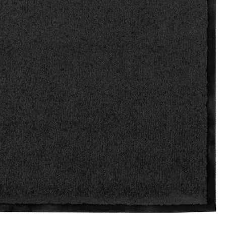 Black Rectangular Door Mat 120X400 Cm