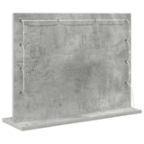Vanity Mirror Concrete Grey Concrete Medium Decorative Inlays