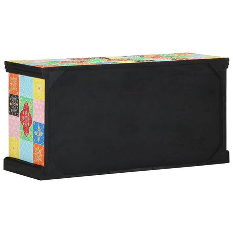 Tv Cabinet - Colorful, 100X35X50 Cm, Made From Solid Mango Wood
