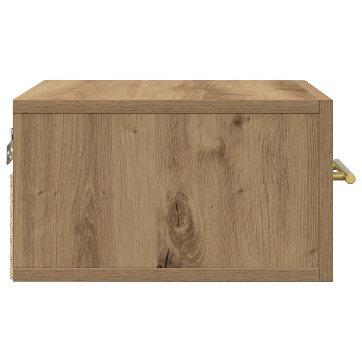 Bedside Cabinet Wall-Mounted Artisan Oak 35X35X20 Cm