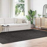 Shaggy Rug With Latex Backing Dark Grey 240X340 Cm