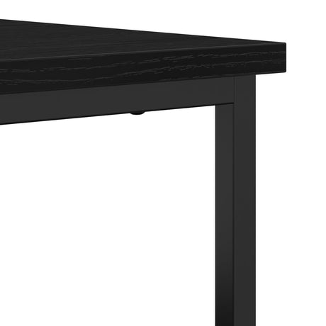 Wall-Mounted Cabinet Black Oak 69,5X34X90 Cm Engineered Wood