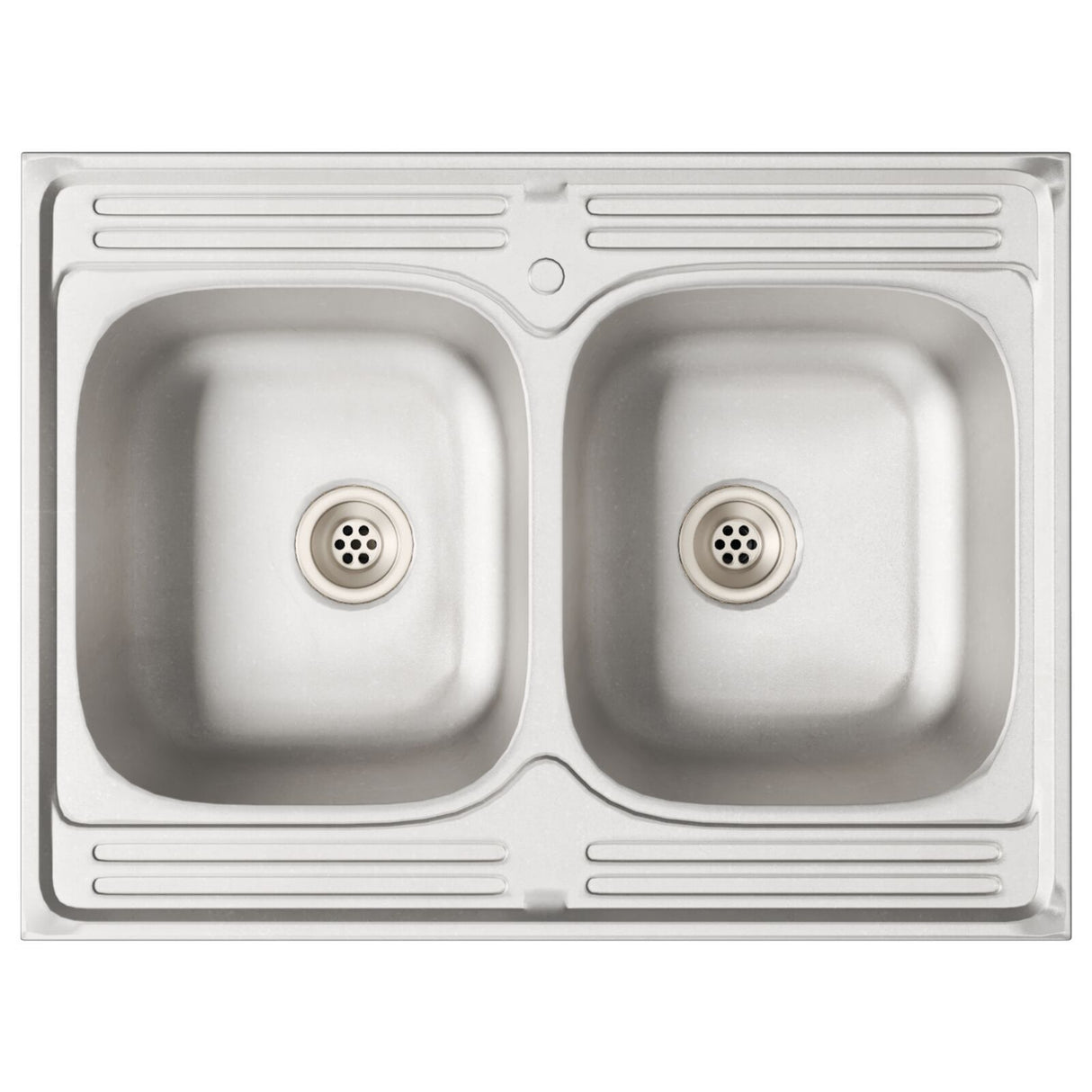 Sink Base Cabinet &quot;Porto&quot; With Sink Old Wood 80X46X84,5 Cm Engineered Wood