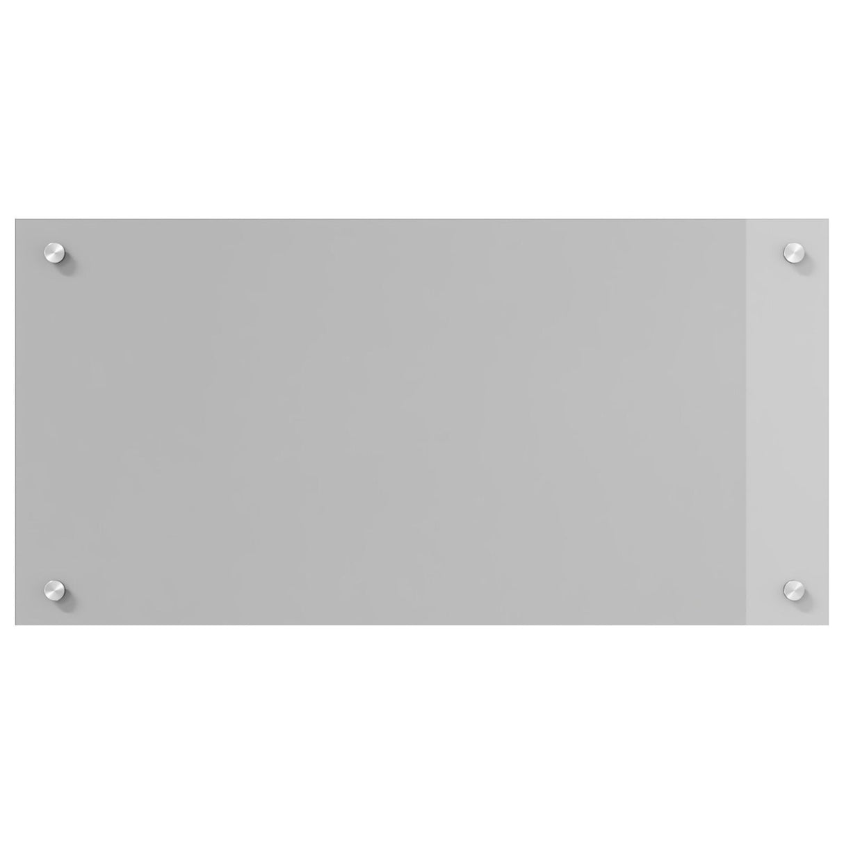 Kitchen Backsplash Light Grey 80X40X0.6 Cm Tempered Glass