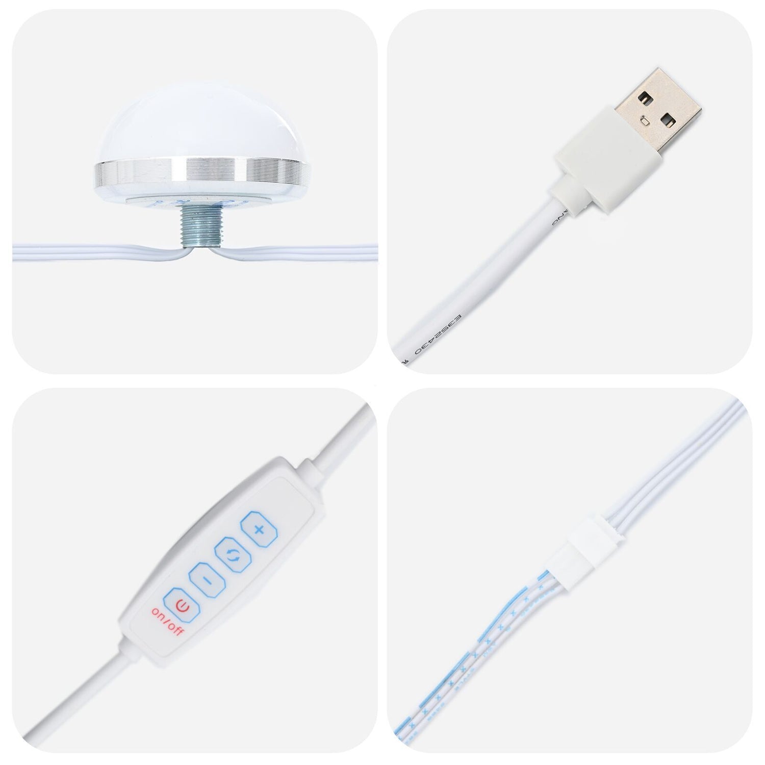 Vanity Mirror Smoked Oak, Silver Wood, Glass 80 X 45 Cm Mirror