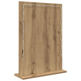 Vanity Mirror Artisan Oak Wood 70 X 50 X 18 Cm Vanity Mirror