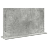 Vanity Mirror Concrete Grey Concrete 80 X 45 X 18 Cm Mirror
