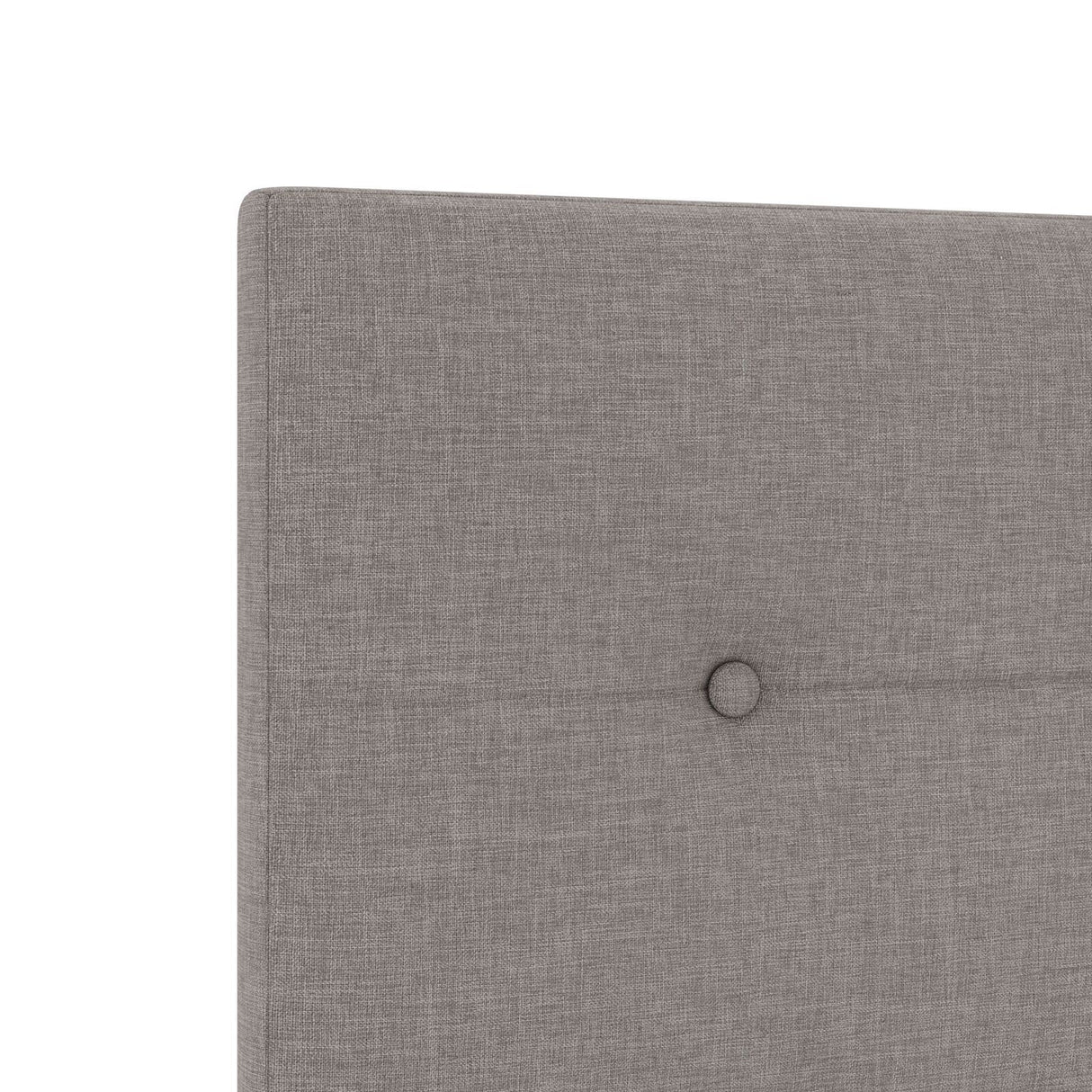 Bed Frame Taupe 140X200 Cm Fabric