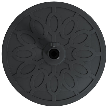 Parasol Base With Wheels For Ø38-48 Mm Poles 13 Kg Round
