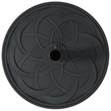 Parasol Base With Wheels For Ø38-48 Mm Poles 13 Kg Round