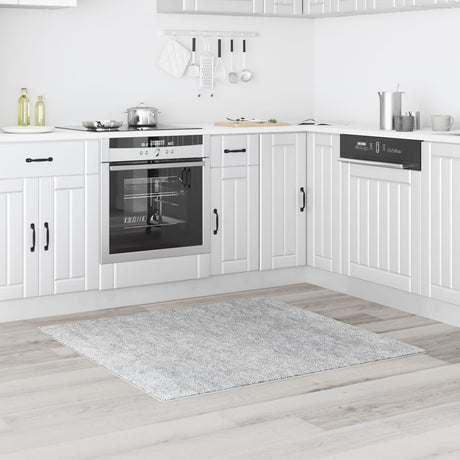 Shaggy Rug With Latex Backing Grey 120X120 Cm