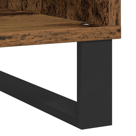 Record Cabinet Artisan Oak 100X38X48 Cm Engineered Wood