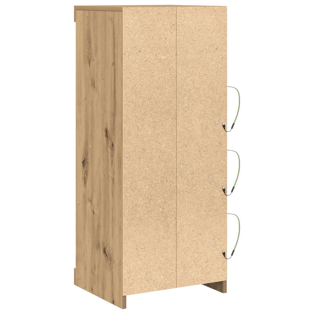 Sideboard With Led Lights Artisan Oak 41X37X100 Cm