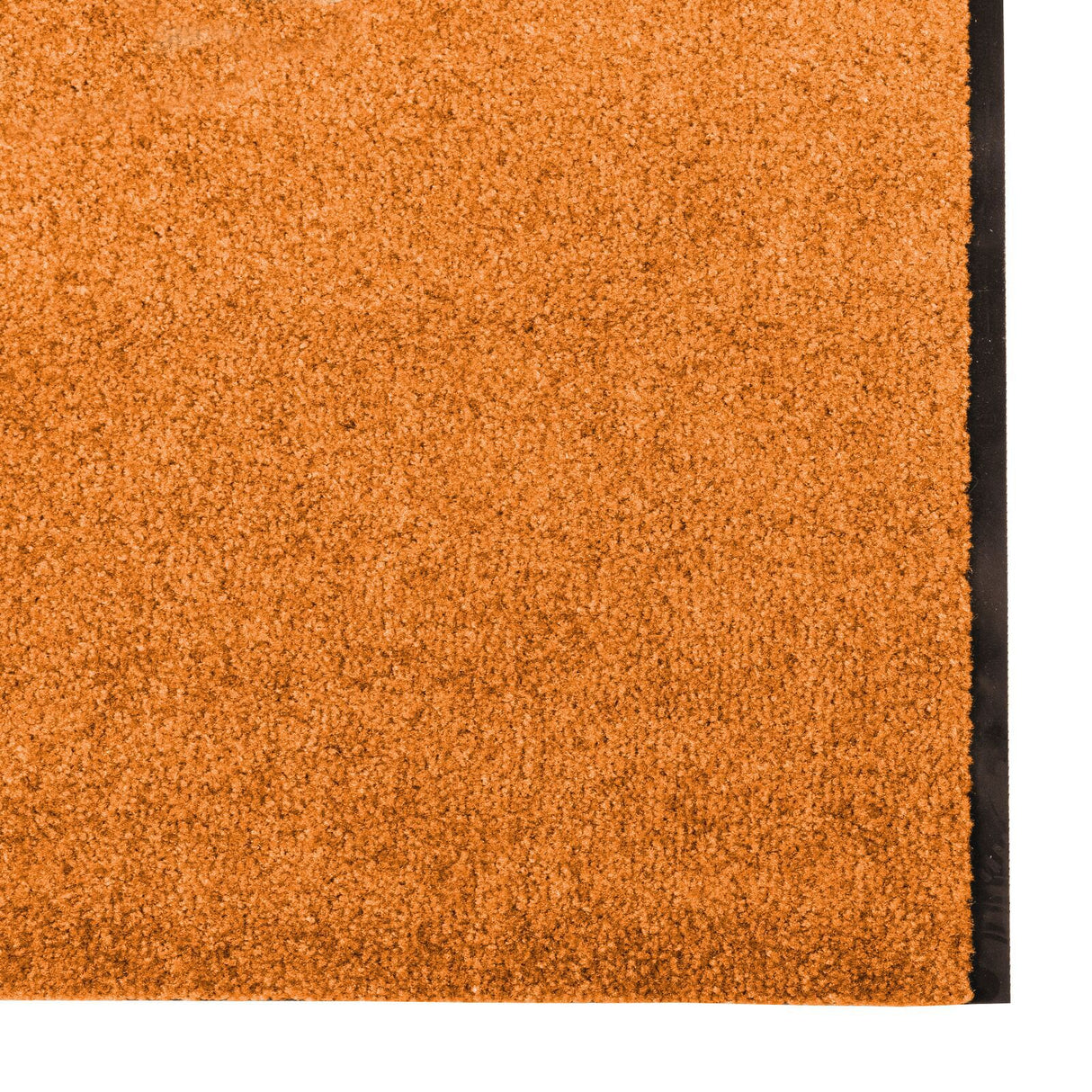 Washable Orange Doormat 120X350 Cm