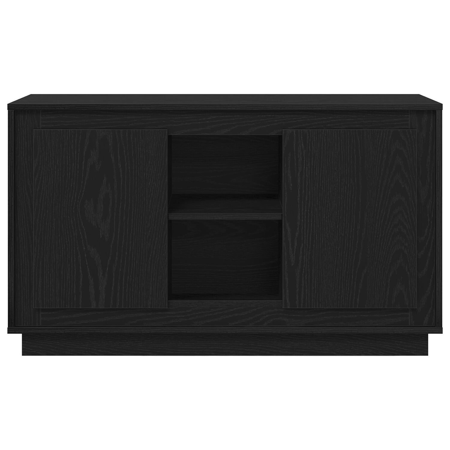 Sideboard Black Oak 102X35X60 Cm Engineered Wood