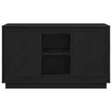 Sideboard Black Oak 102X35X60 Cm Engineered Wood