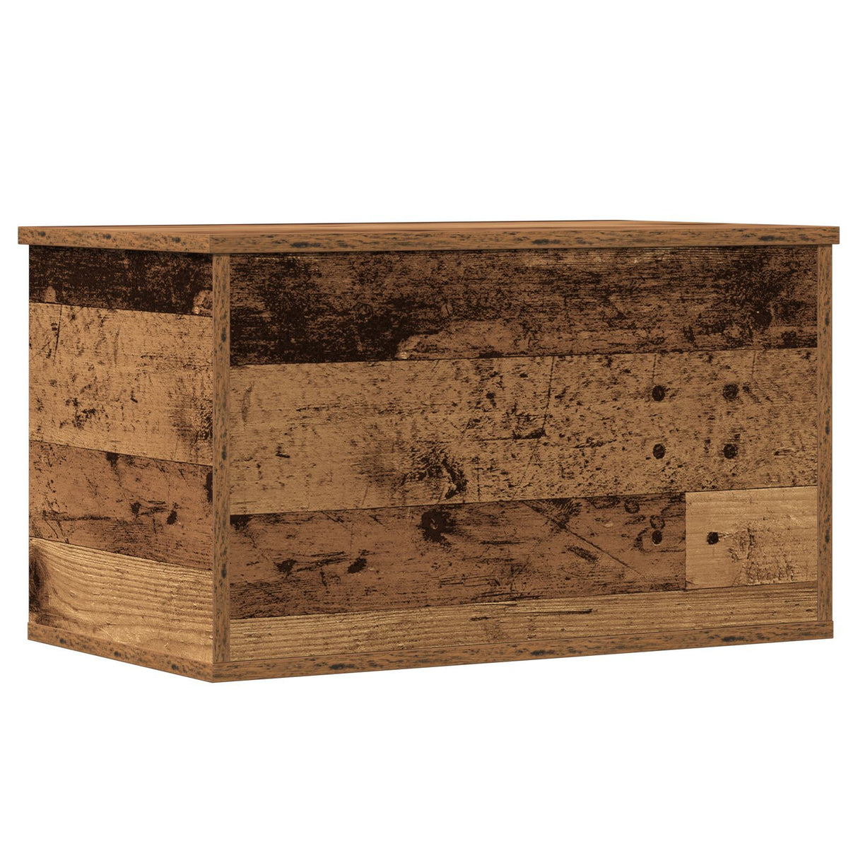 Storage Box Old Wood 60X35X35 Cm Made Of Engineered Wood