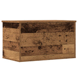 Storage Box Old Wood 60X35X35 Cm Made Of Engineered Wood