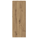 Sideboard With Led Lights Artisan Oak 41X37X100 Cm