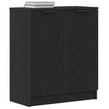 Sideboard Black Oak 60X30X70 Cm Engineered Wood