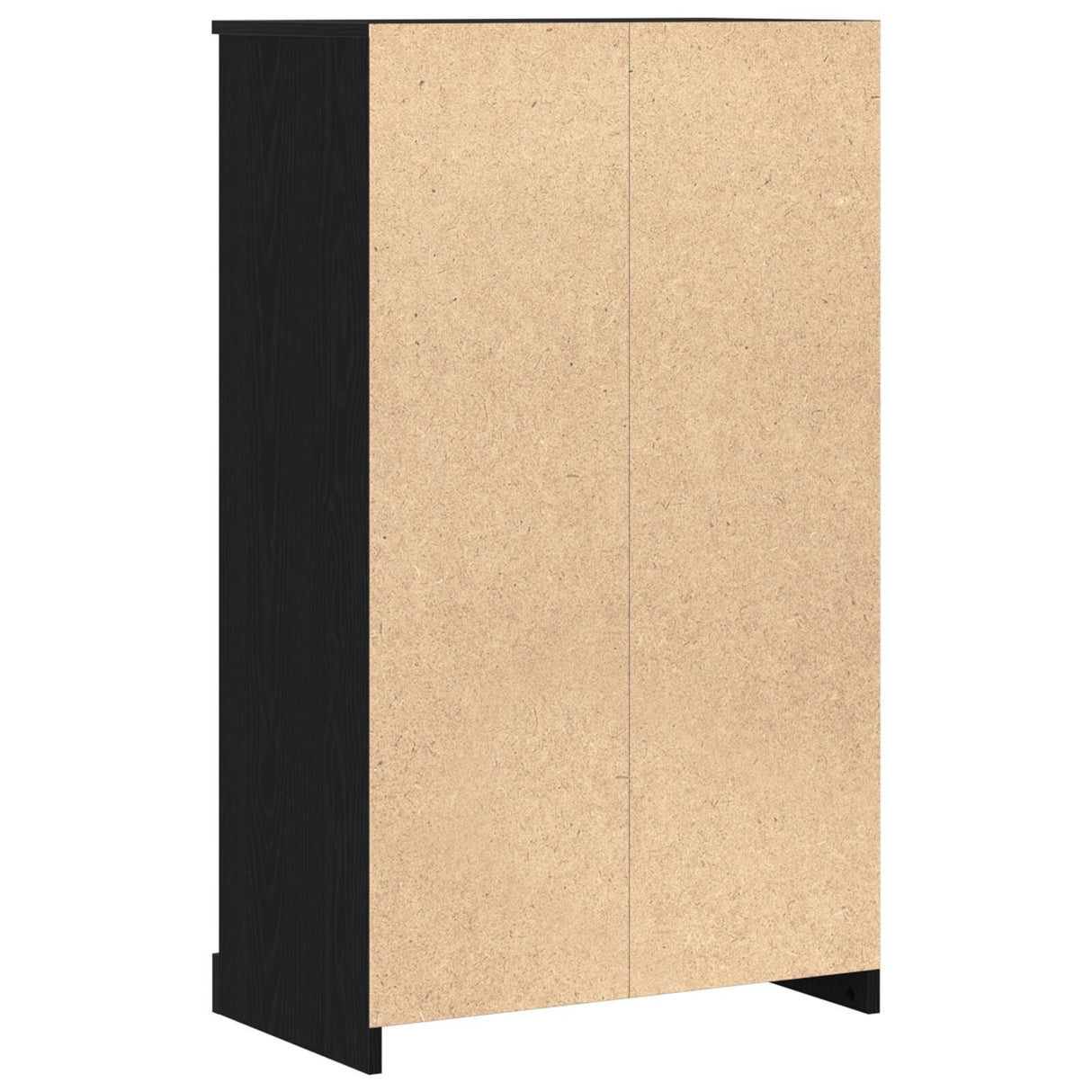 Highboard Black Oak 60X35.5X103.5 Cm Engineered Wood