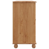 Sideboard &quot;Askim&quot; 133,5X40X79 Cm Solid Wood Pine
