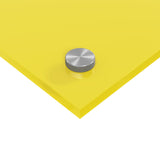 Kitchen Backsplash In Yellow, 70X50X0.6 Cm, Made Of Tempered Glass