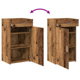 Sideboard Old Wood 30X42,5X93 Cm Engineered Wood