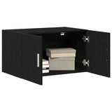 Wall Cabinet Black Oak 70X42,5X40 Cm Engineered Wood