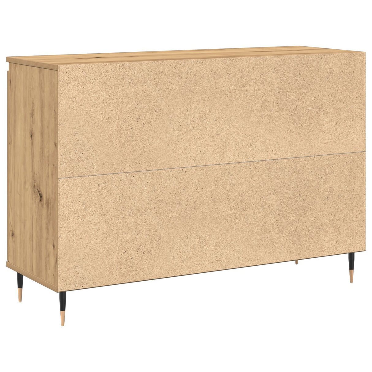 Sideboard With Doors & Drawers Artisan Oak 101,5X35X70 Cm
