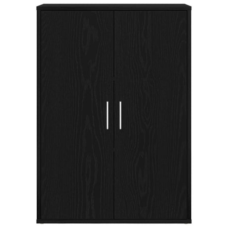 Sideboard Black Oak 60X31X84 Cm Engineered Wood