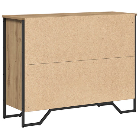 Sideboard Artisan Oak 97X32.5X74.5 Cm Engineered Wood