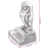 Bookends 2 Pcs Silver 12X9X19 Cm Aluminium