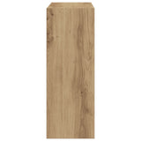 Shoe Cabinet Artisan Oak 60X21X57 Cm Engineered Wood