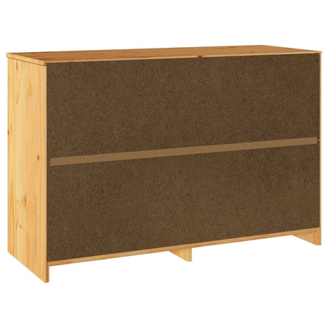 Chest Of Drawers &quot;Drammen&quot; 111X43X73,5 Cm Solid Wood Pine