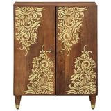 Sideboard 60X33X75 Cm Solid Wood Mango