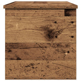 Storage Box Old Wood 90X35X35 Cm Made From Engineered Wood
