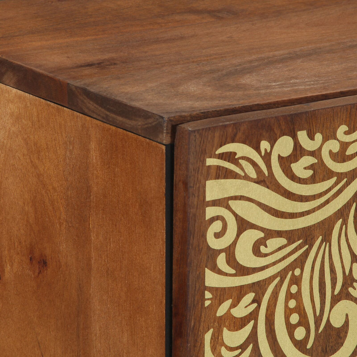 Sideboard 60X33X75 Cm Solid Wood Mango