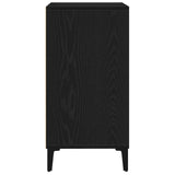 Black Oak Sideboard - 57X35X70 Cm, Engineered Wood