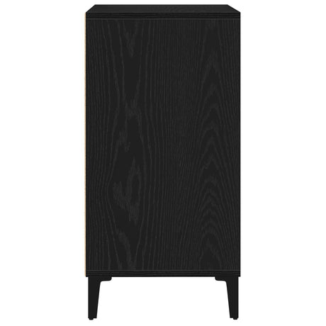 Black Oak Sideboard - 57X35X70 Cm, Engineered Wood