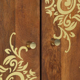 Sideboard 60X33X75 Cm Solid Wood Mango