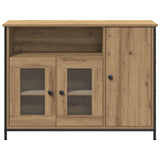 Sideboard Artisan Oak 100X35X75 Cm Engineered Wood