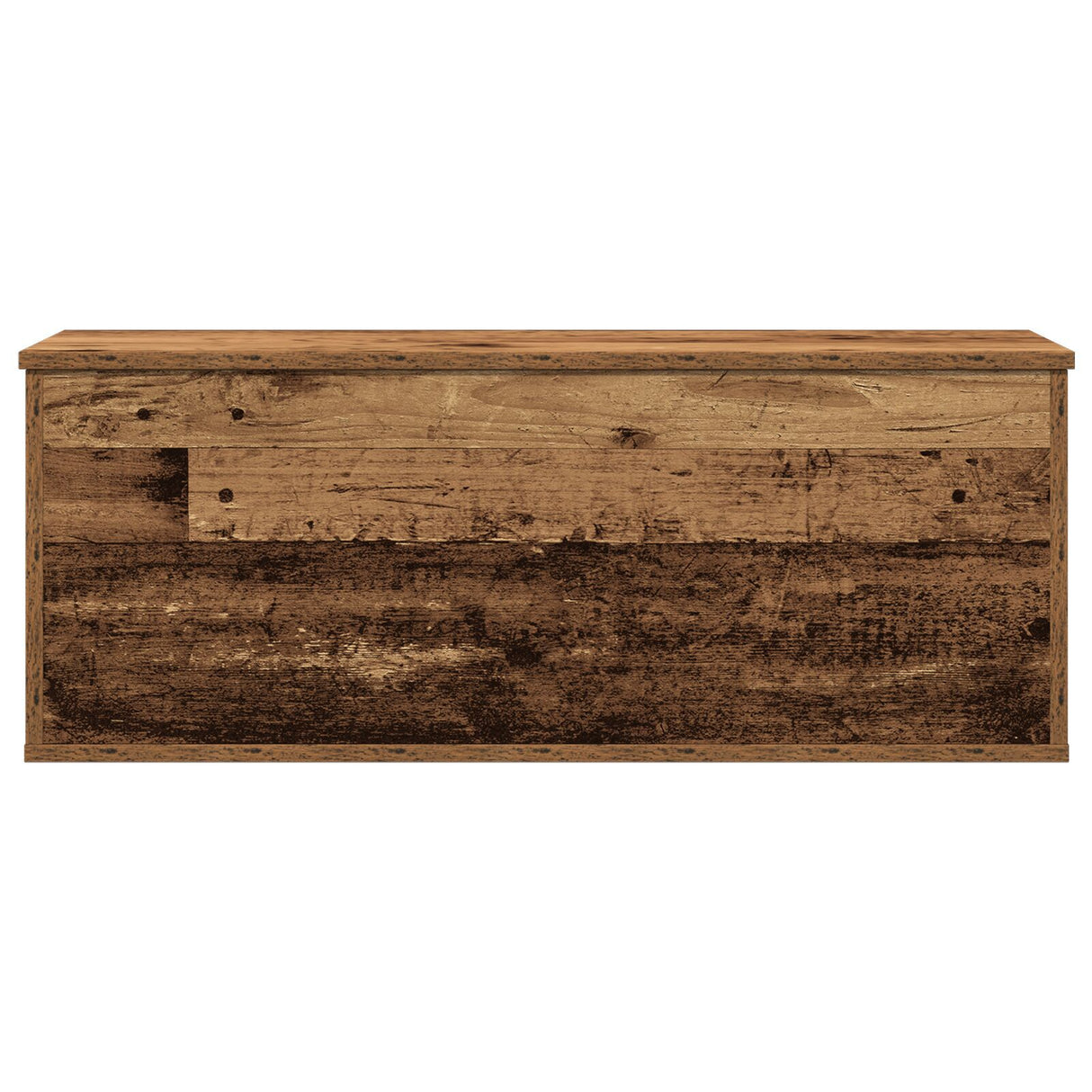 Storage Box Old Wood 90X35X35 Cm Made From Engineered Wood