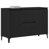Black Oak Sideboard - 104X35X70 Cm, Made From Engineered Wood