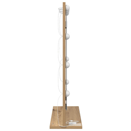 Vanity Mirror Artisan Oak Wood 70 X 50 X 18 Cm Vanity Mirror