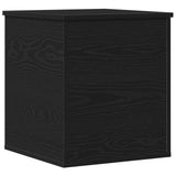 Storage Box In Black Oak - 40X42X46 Cm - Made Of Engineered Wood